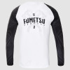 Fumetsu Berserker Long Sleeve Rash Guard (recycled fabric) White/ Black